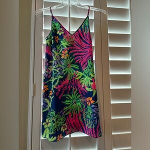 Lilly Pulitzer Brightly colored Lela Silk Dress size S
